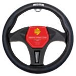 Forro de volante Momo swc004blu negro/azul