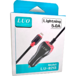 Lu - 8213 carg. p/auto lightning 1usb 5.0a