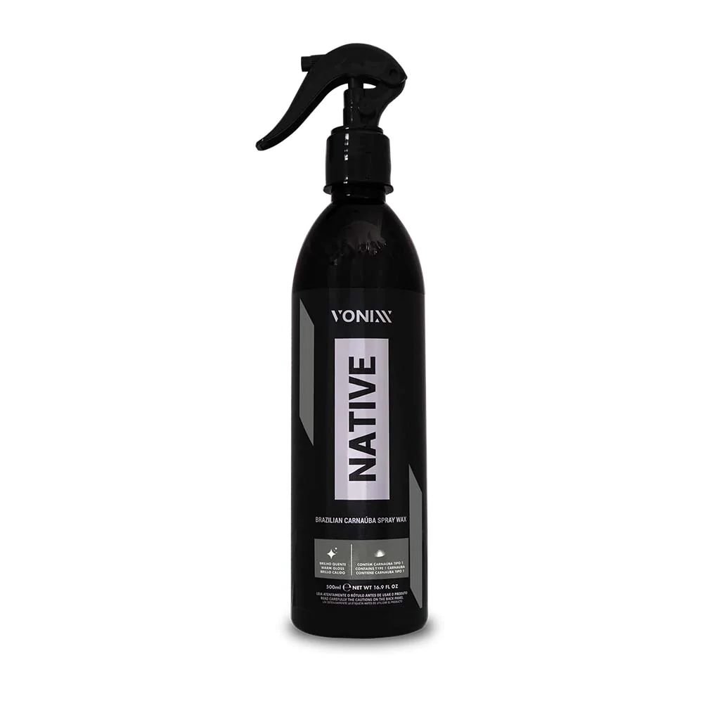 native-carnauba-spray-wax1.1 Vonixx native spray wax 500ml - Imagen 1