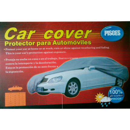 Cubre auto tp009 m Pisces 4.32 x 1.65 x 1.19m