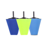 Kit 3 pcs boina polimento en cone