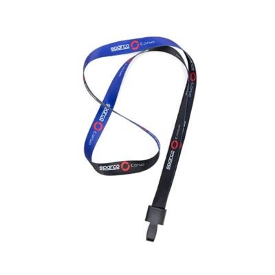 SPARCO LLAVERO NEGRO ROJO SPM105 POLYESTER