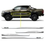 Shekparts bagueta lateral cromado hilux
