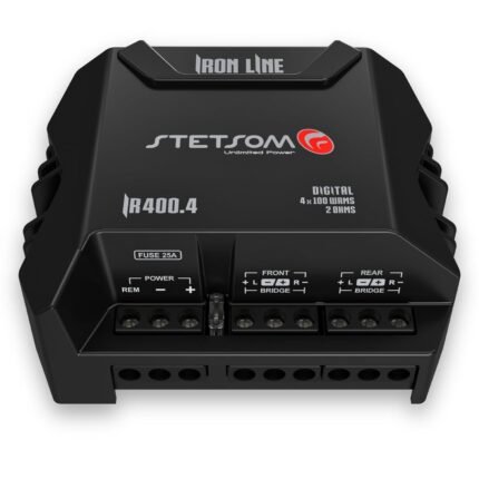 Stetsom ampli ir400x4 400w 4 canales 2ohm