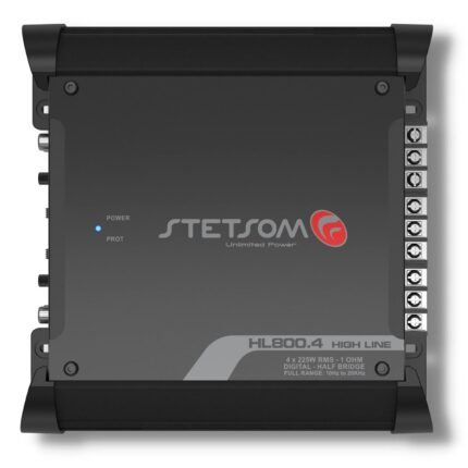 Stetsom ampli hl800x4 900w 4 canales 2ohm