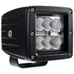 Hella cube 6led offroad largo black