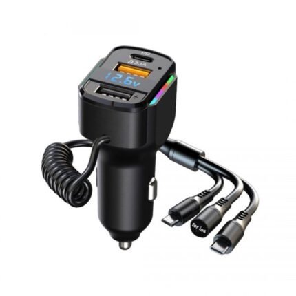 Cargador celular k5 usb tipo c + cable triple
