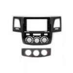 Moldura radio 22 - 983 toyota hilux 2015+ 9”