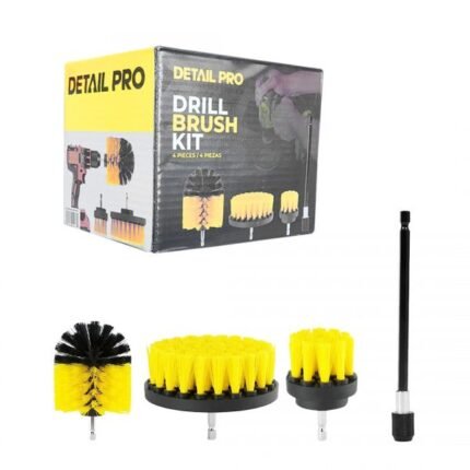 Kit de cepillos para taladros Detail Pro