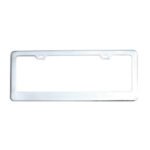 Porta chapa cromado mercosur