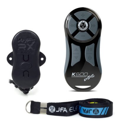 Jfa control k600 preto/cinza 600m unive