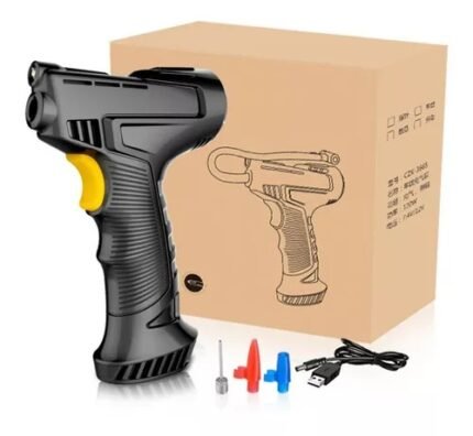 Inflador c/ reloj dig. tipo pistola