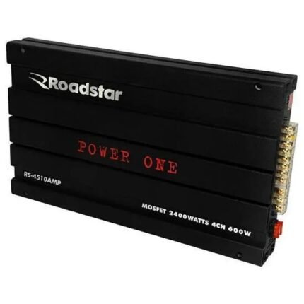 Roadstar amplificador power one rs - 4510amp 2400watts