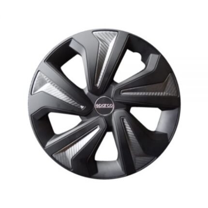 Sparco tapa llanta nayoro aro 16” negro spc1615bk