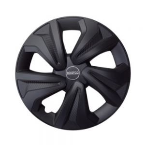 Sparco tapa llanta nayoro aro 14” black spc1415bk