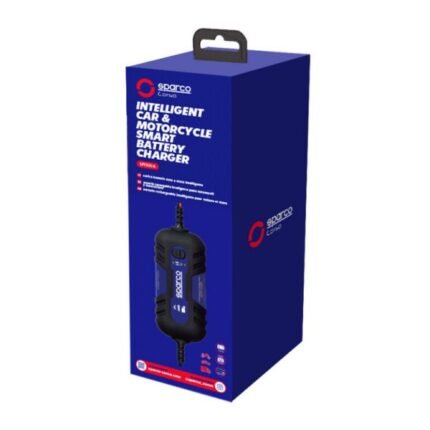 Sparco cargador de bateria spt500cb 1.2a smart