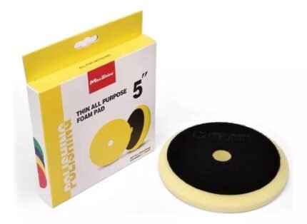MaxShine pad yellow 5” thin 2022148yw