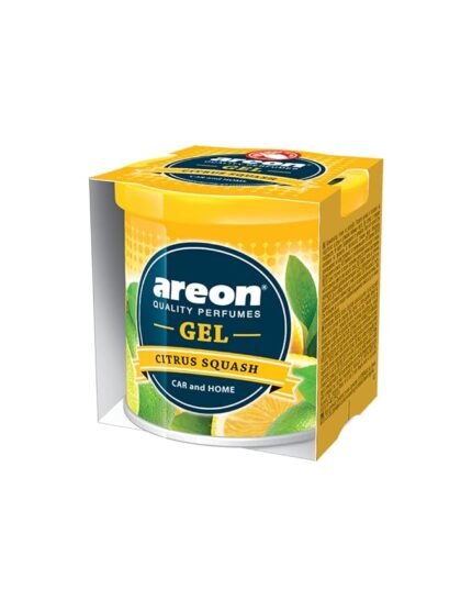 Perfume Areon gel can citrus squash