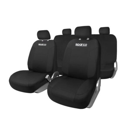 Sparco cubre asiento sps402bk polye negro